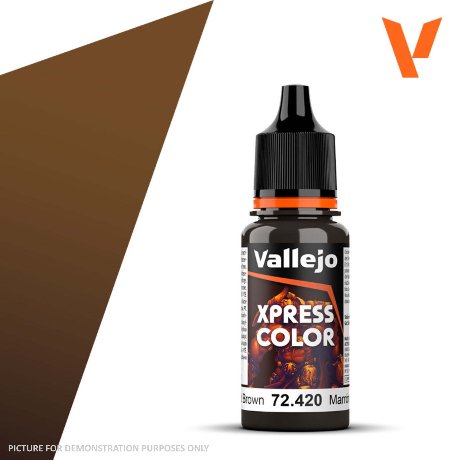 Vallejo Xpress Colour - 72.420 Wasteland Brown 18ml